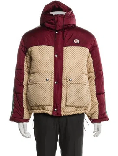 Pre-owned Gucci Interlocking G Logo Puffer Coat W/ Tags