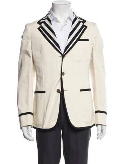 Pre-owned Gucci Interlocking G Logo Reversible Blazer