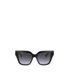 Gucci Interlocking G Logo Square-frame Sunglasses In Black