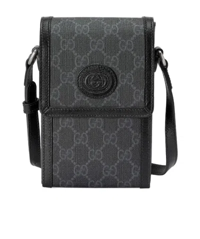 Gucci Interlocking G Mini Bag In Black
