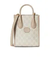 Gucci Interlocking G Mini Tote Bag In White