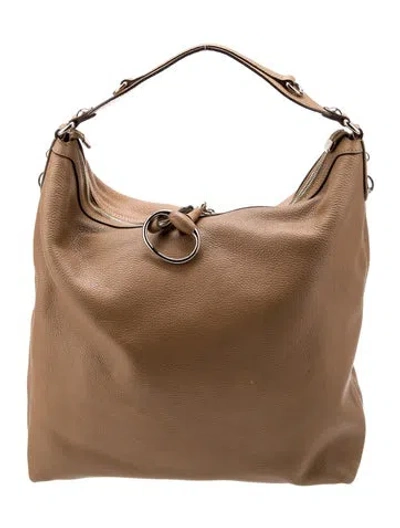 Pre-owned Gucci Interlocking G Miss Gg In Brown