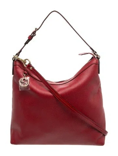Pre-owned Gucci Interlocking G Miss Gg In Red