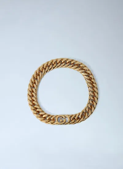 Gucci Interlocking G Necklace In Gold