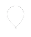 Gucci Interlocking G Necklace In Silver In Metallic