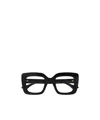 Gucci Interlocking G Oversize-frame Glasses In Black