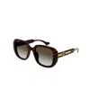 Gucci Interlocking-g Oversize-frame Sunglasses