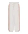 Gucci Interlocking G-patch Cotton Track Pants In White