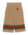 Gucci Striped Wide-leg Regular-fit Mohair Wool-blend Knitted Trousers In Brown