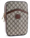 Gucci Interlocking G Patch Sling Bag Gg Coated Canvas Small (authentic Pre-loved)