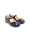 Gucci Interlocking G-plaque Ballet Flats In Blue