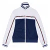 Gucci Interlocking G Polyester Pique Zip-up Jacket 'blue White'