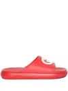 Gucci Herrenpantolette Mit Gg In Red