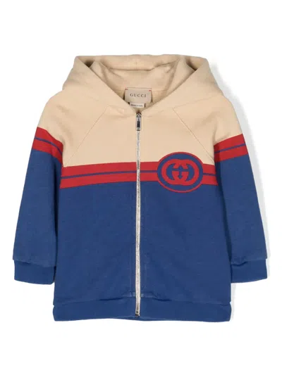 Gucci Multicolor Sweatshirt For Baby Boy With Logo