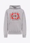 Gucci Hoodie With Dropped Shoulder And Kangaroo Pocket In Gray