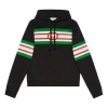 Gucci Black Interlocking G Print Hoodie
