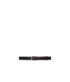Gucci Interlocking G Reversible Belt In Black