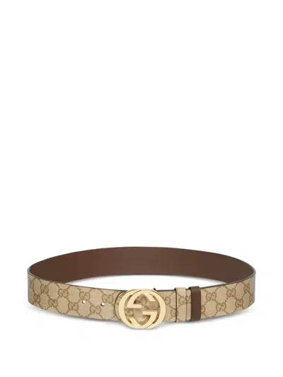 GUCCI INTERLOCKING G REVERSIBLE BELT