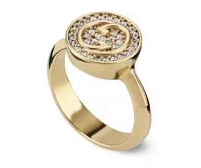 Gucci Interlocking G Ring In Gold