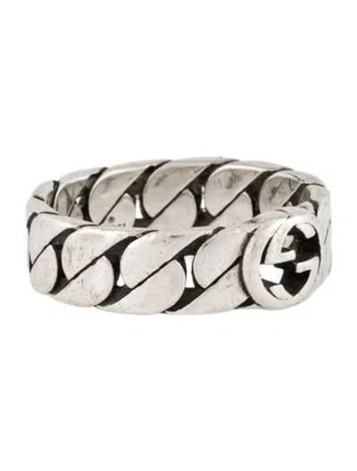 Pre-owned Gucci Interlocking G Ring In Multi