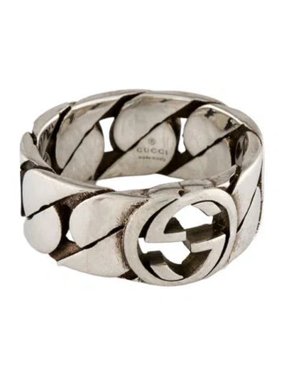 Pre-owned Gucci Interlocking G Ring In Multi