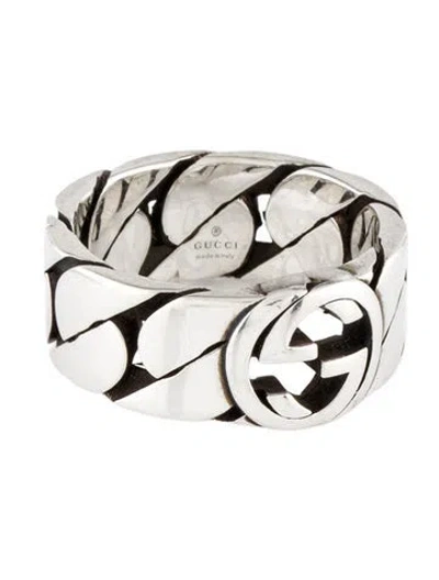 Pre-owned Gucci Interlocking G Ring In Multi