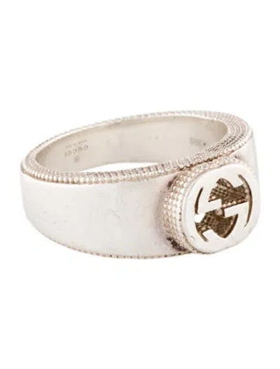 Pre-owned Gucci Interlocking G Ring In Multi