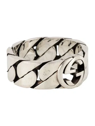 Pre-owned Gucci Interlocking G Ring In Multi