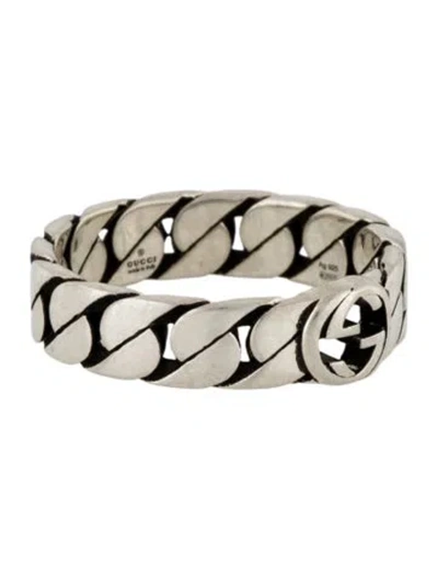Pre-owned Gucci Interlocking G Ring In Multi