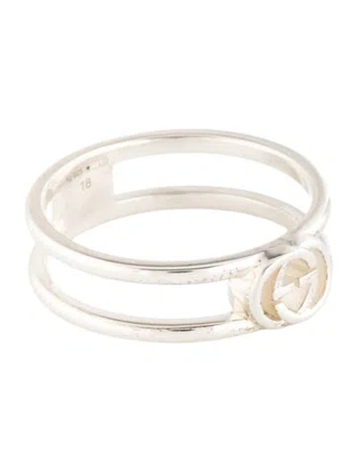 Pre-owned Gucci Interlocking G Ring In Multicolor