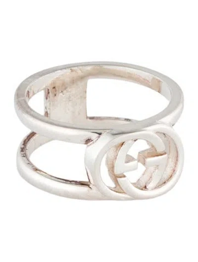 Pre-owned Gucci Interlocking G Ring In Multicolor