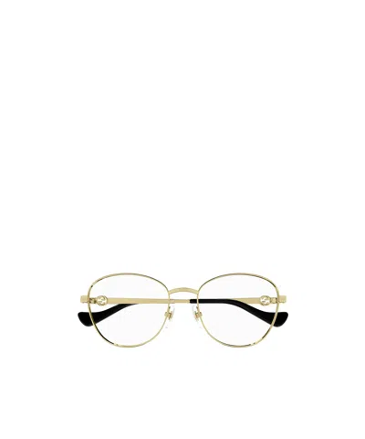 GUCCI GUCCI EYEWEAR ROUND-FRAME GLASSES