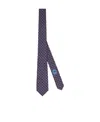 Gucci Interlocking G Silk Tie In Multicolor