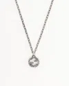 Gucci Interlocking G Silver Necklace
