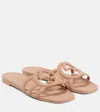 Gucci Interlocking G Slides In Beige