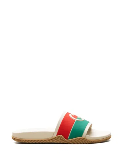 GUCCI INTERLOCKING G SLIDES