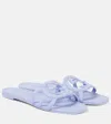 Gucci Interlocking G Slides In Purple