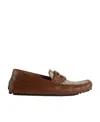 Gucci Interlocking G Slip-on Loafers In Brown