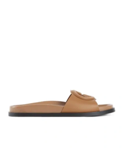 GUCCI WOMEN'S INTERLOCKING G SLIDE SANDAL
