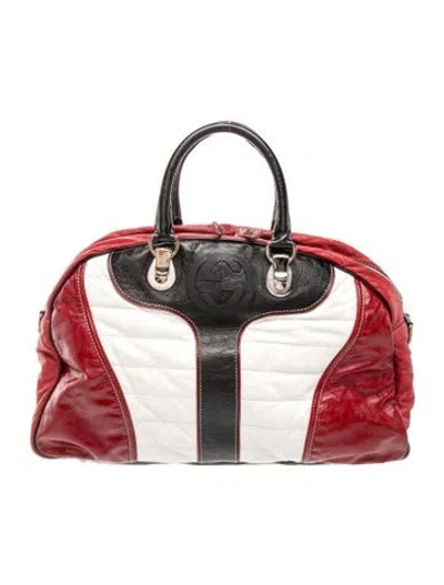 Pre-owned Gucci Interlocking G Snow Glam Large In Multi