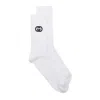 Gucci Cotton Blend Socks With Interlocking G