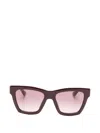 Gucci Interlocking G Square-frame Sunglasses In Brown