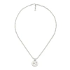 Gucci Interlocking G Sterling Silver Pendant Necklace Ybb479219001