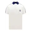 Gucci Interlocking G Stripe Detailing Polo Shirt 'white'