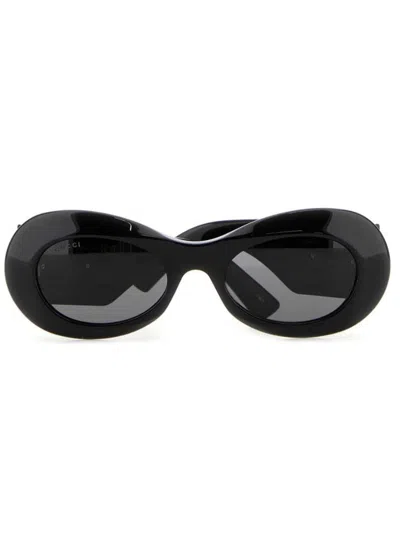 Gucci Interlocking G Sunglasses In Black