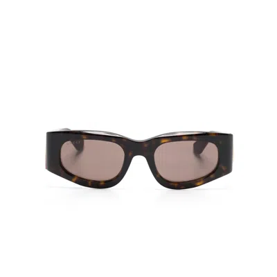 Gucci Interlocking G Sunglasses In Neutral
