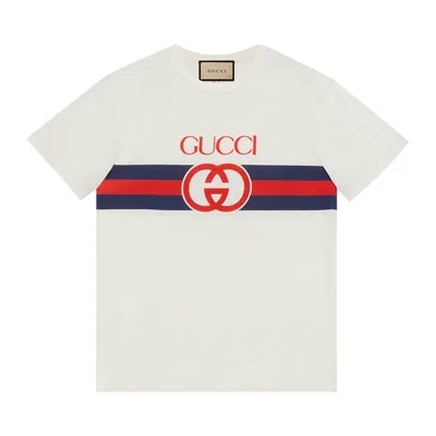 Pre-owned Gucci Interlocking G T-shirt 'white'