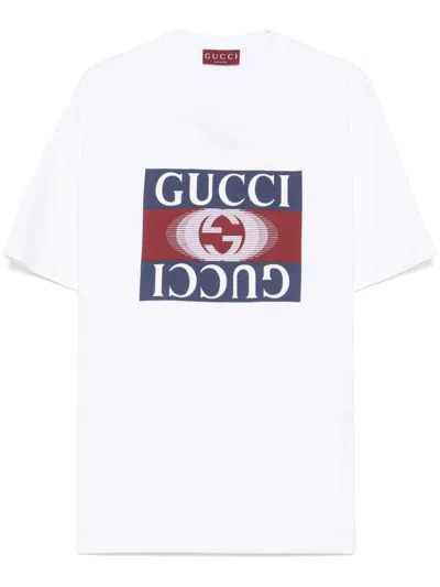 Gucci Logo T-shirt In White