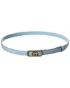 Gucci Interlocking G Thin Leather Belt