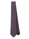 Gucci Interlocking G Tie In Blue